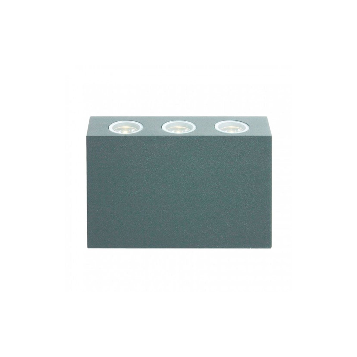Lámpara Pared Arbotante LED 3W 3000K IP54 Gris - Calux